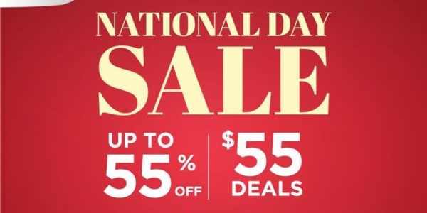 Valiram Singapore National Day Sale Up to 55% Off Promotion 7-10 Aug 2020