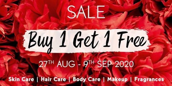 Yves Rocher Singapore Buy 1 Get 1 FREE Promotion 27 Aug – 9 Sep 2020