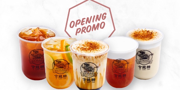 JLD Dragon Singapore 1-FOR-1 ON ANY DRINKS OPENING PROMO | SingPromotion.com