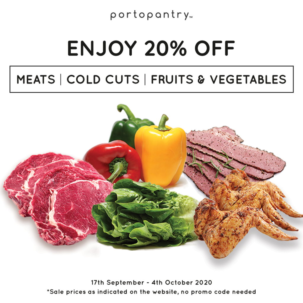20% Off ALL Meats, Fresh Fruits and Vegetables at Portopantry.com! | Why Not Deals 1