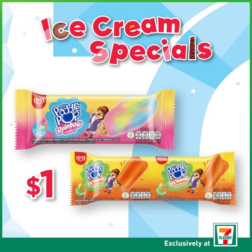 7-Eleven Singapore Ice Cream Specials Promotion ends 15 Sep 2020 | Why Not Deals