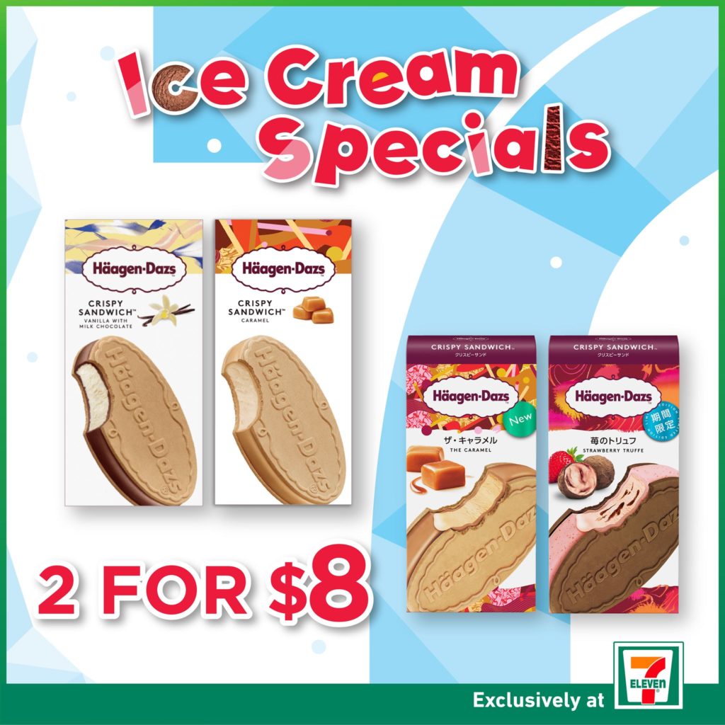 7-Eleven Singapore Ice Cream Specials Promotion ends 15 Sep 2020 | Why Not Deals 1