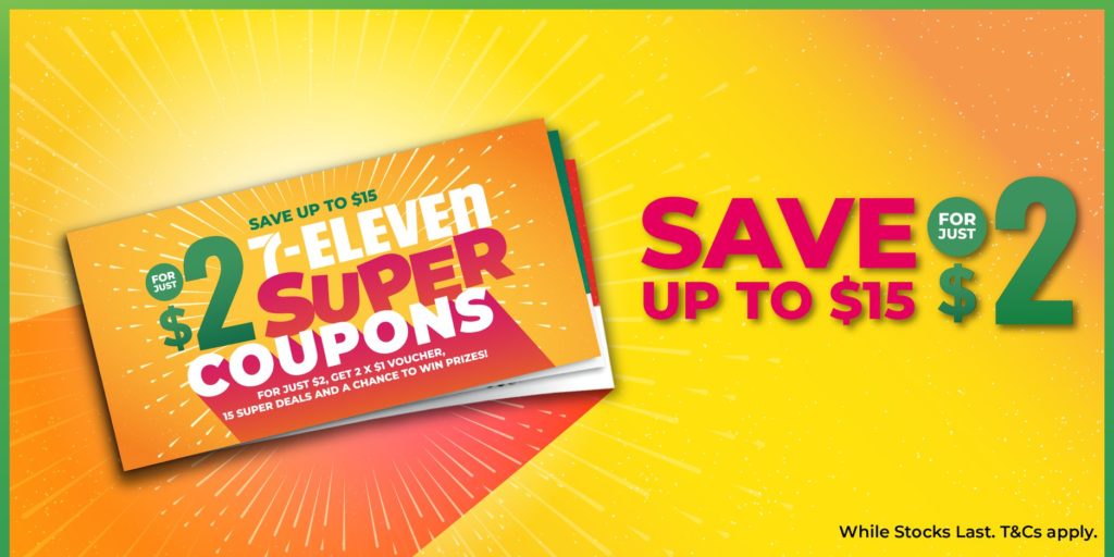 7-Eleven Singapore Super Coupons Is Back For Just $2 & Stand To Win MacBook Air (256GB) 2 Sep - 13 Oct 2020 | Why Not Deals