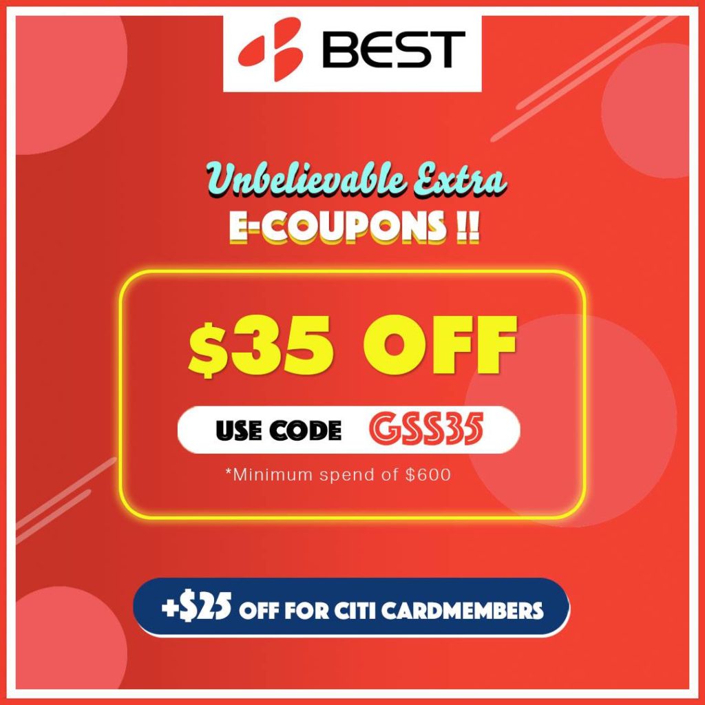 BEST Denki Singapore Great Savings Sale $115 Off SITEWIDE + ADDITIONAL $25 off for Citi Cardmembers | Why Not Deals 1