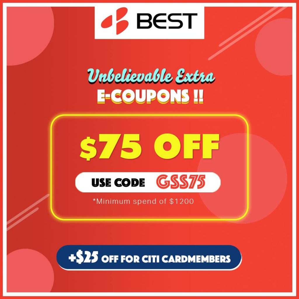 BEST Denki Singapore Great Savings Sale $115 Off SITEWIDE + ADDITIONAL $25 off for Citi Cardmembers | Why Not Deals 2