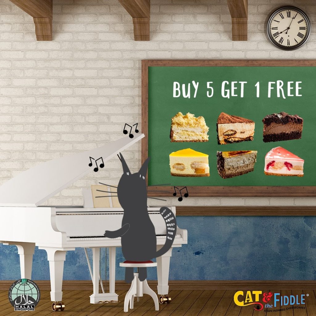 Cat & the Fiddle Singapore Buy 5 Get 1 FREE Promotion | Why Not Deals