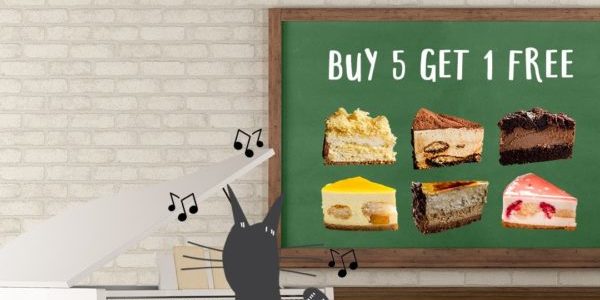 Cat & the Fiddle Singapore Buy 5 Get 1 FREE Promotion
