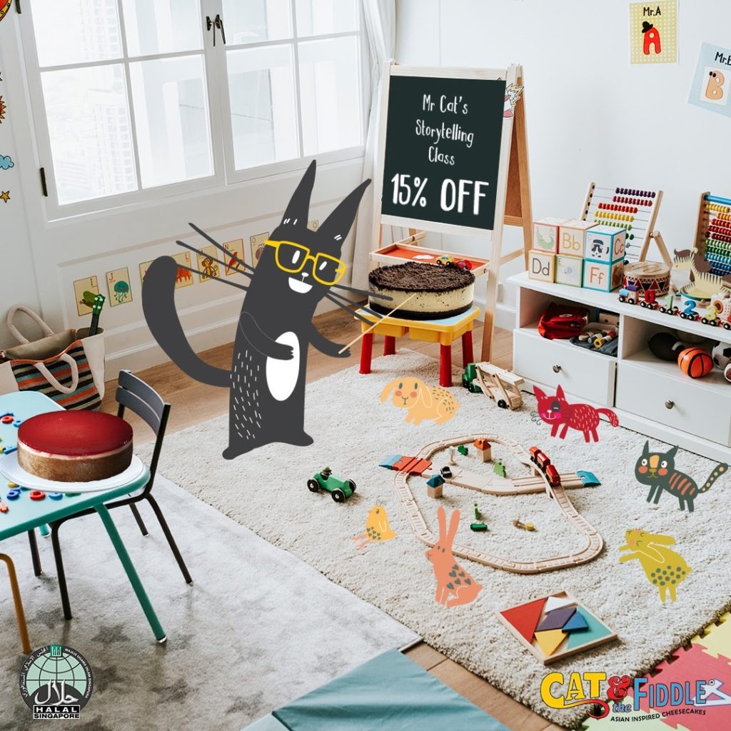 Cat & the Fiddle Singapore Teacher's Day 15% Off Promotion 1-4 Sep 2020 | Why Not Deals