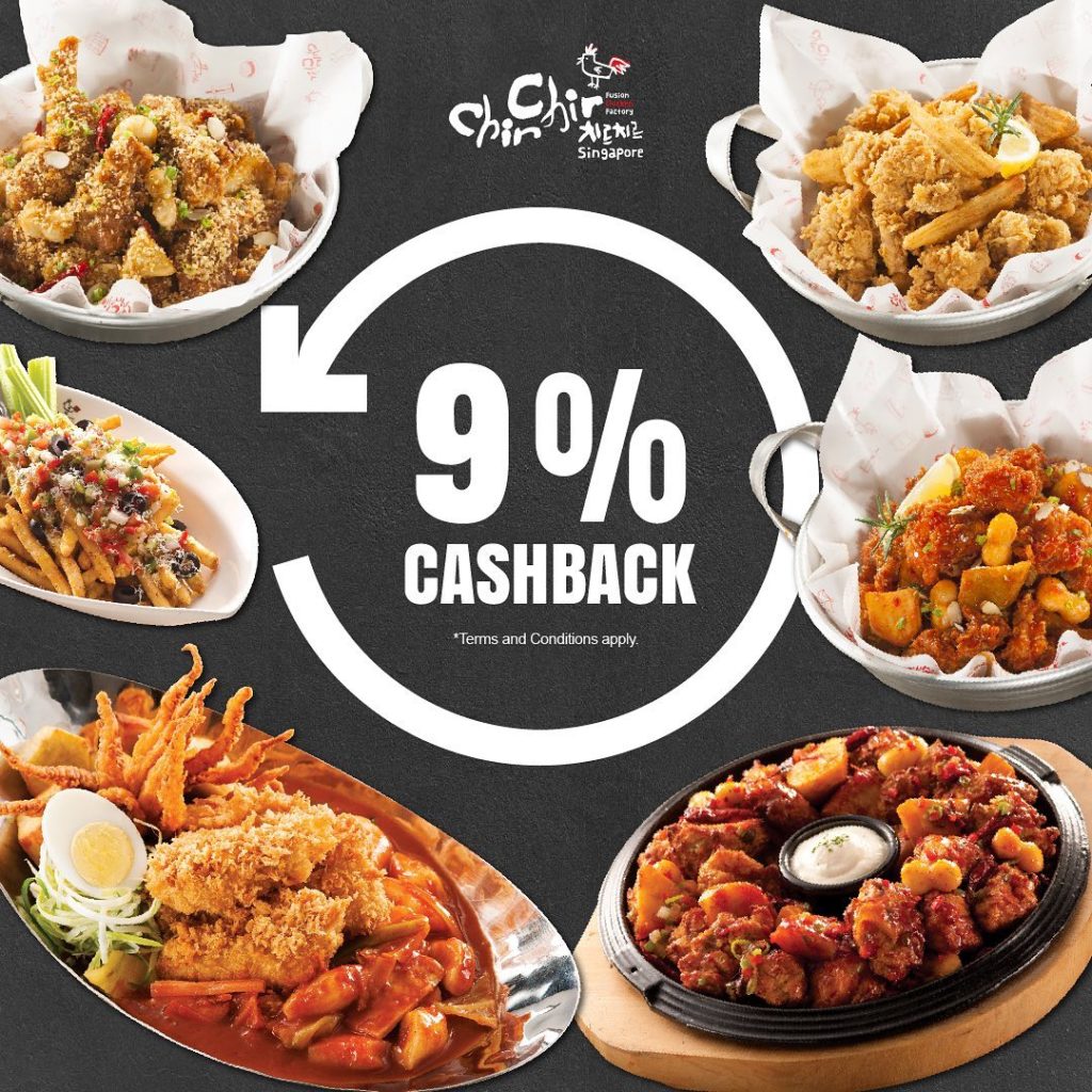 Chir Chir Singapore 9% Cashback 9.9 Promotion 9-30 Sep 2020 | Why Not Deals