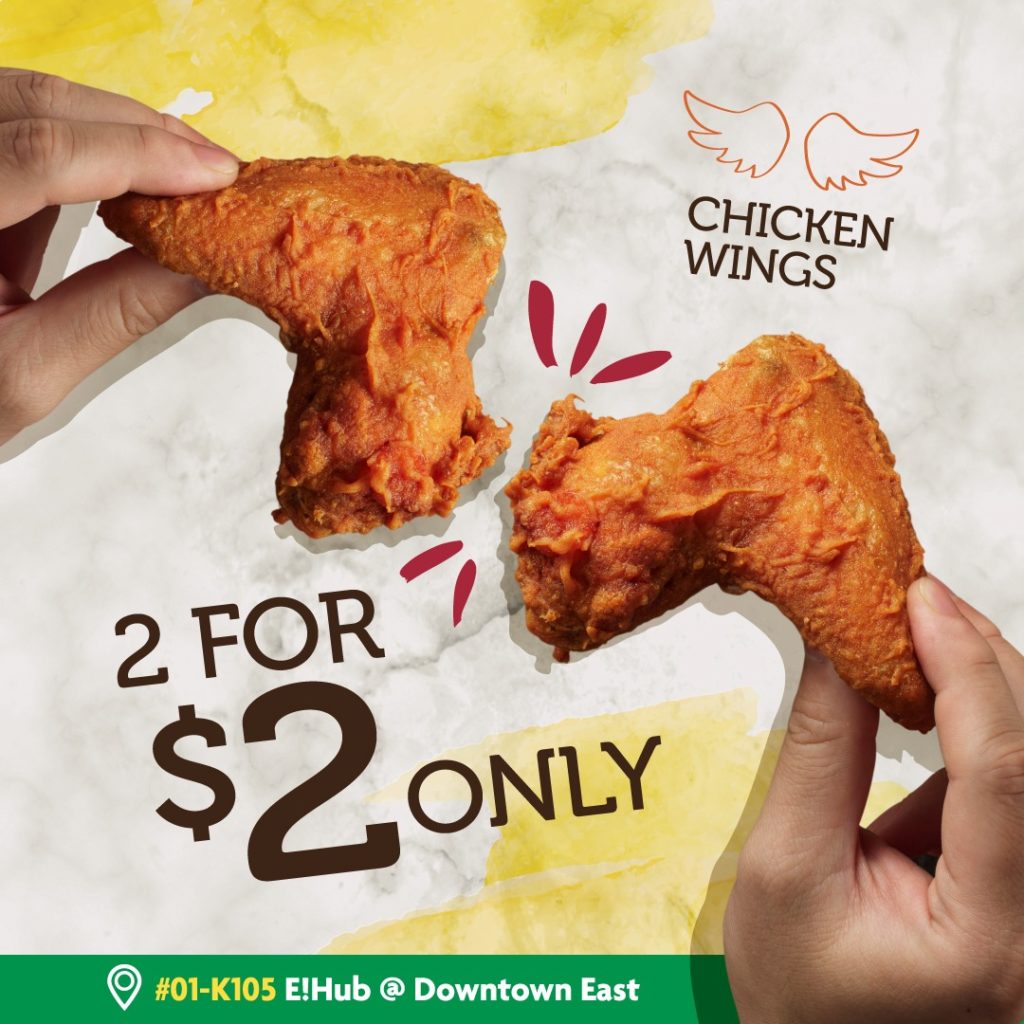 CRAVE Singapore 2 Chicken Wings For $2 Promotion ends 27 Sep 2020 | Why Not Deals