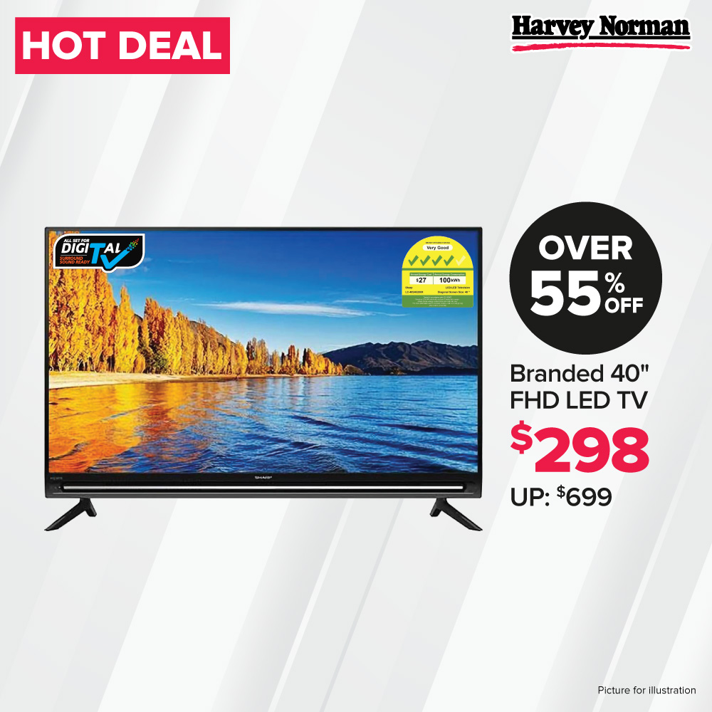 Harvey Norman Singapore 9 Days Tech & Home Show Promotion 5-13 Sep 2020 | Why Not Deals 2