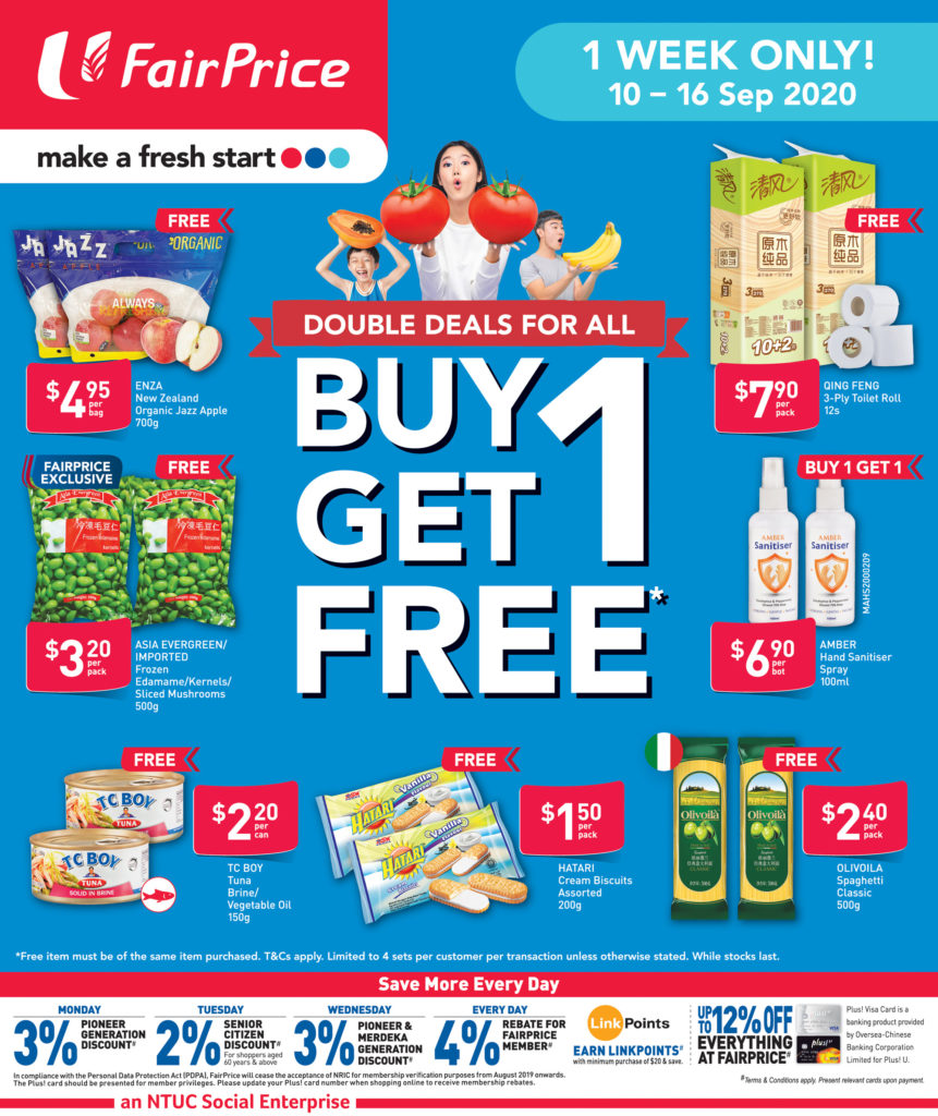 NTUC FairPrice Singapore Your Weekly Saver Promotion 10-23 Sep 2020 | Why Not Deals 4