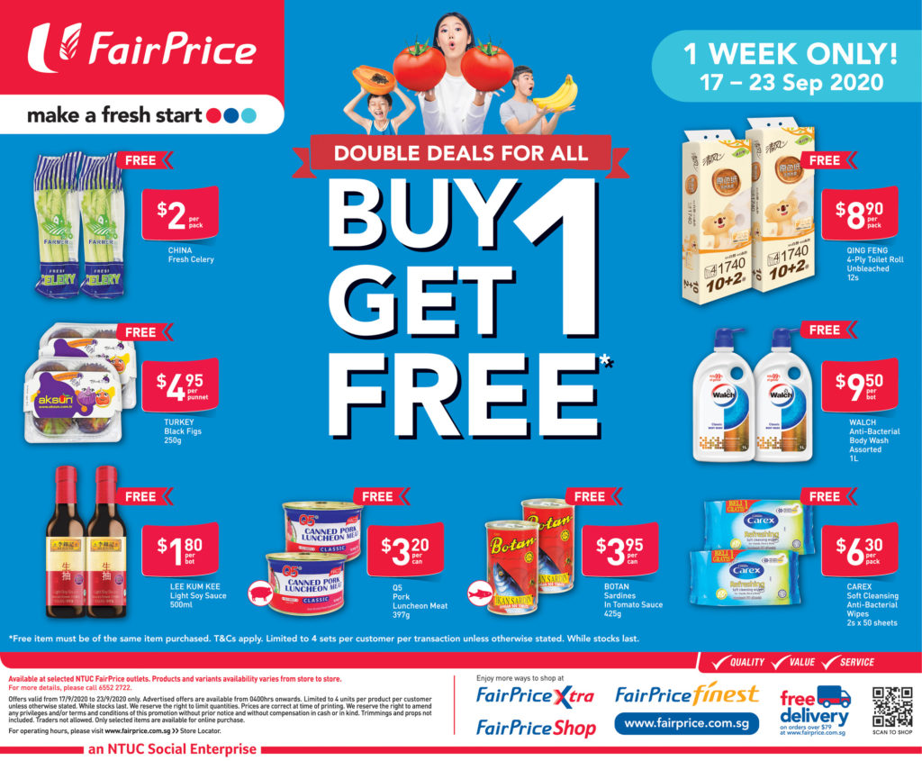 NTUC FairPrice Singapore Your Weekly Saver Promotion 17-23 Sep 2020 | Why Not Deals 9