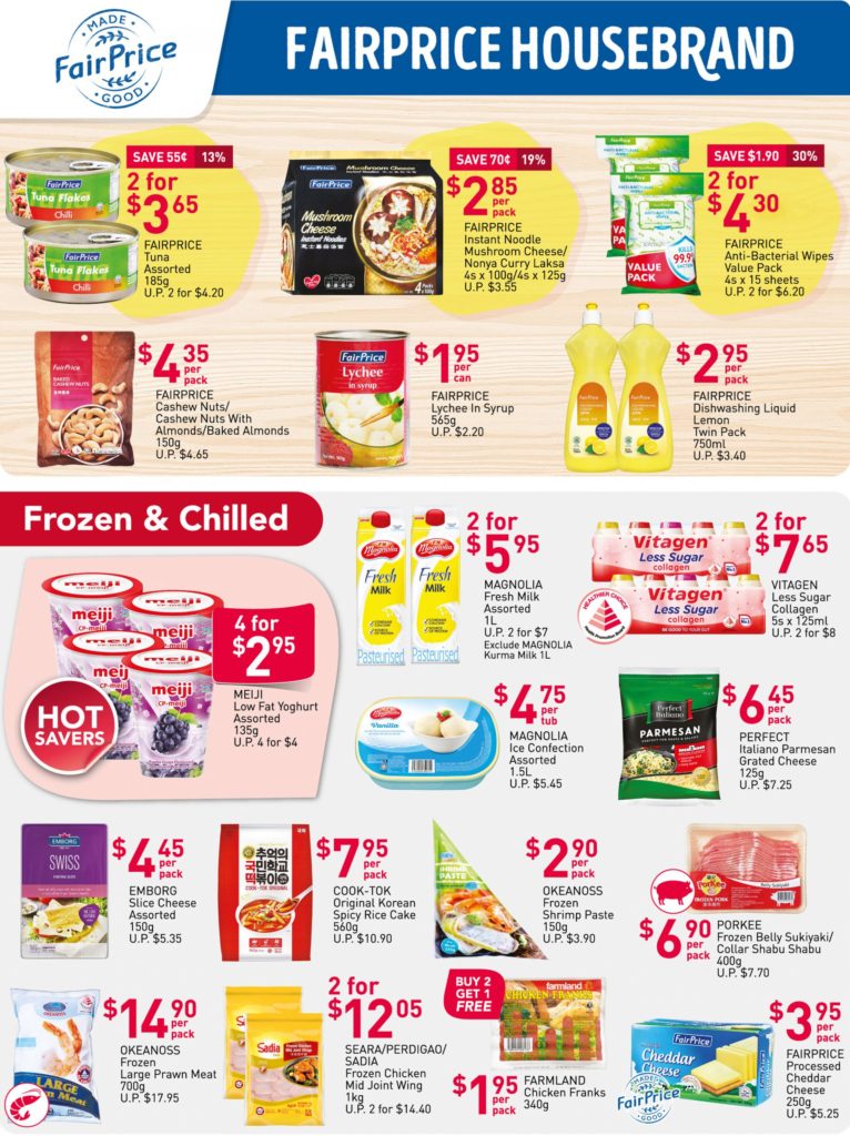 NTUC FairPrice Singapore Your Weekly Saver Promotion 17-23 Sep 2020 | Why Not Deals 2