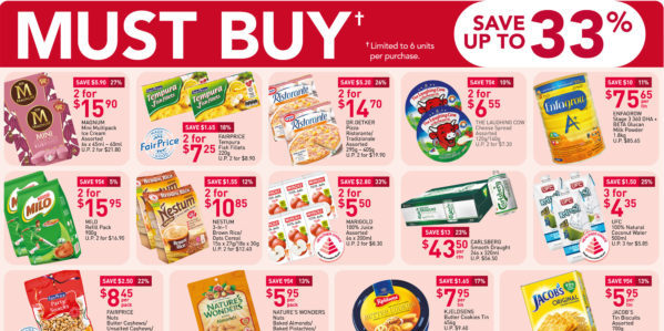 NTUC FairPrice Singapore Your Weekly Saver Promotions 3-9 Sep 2020