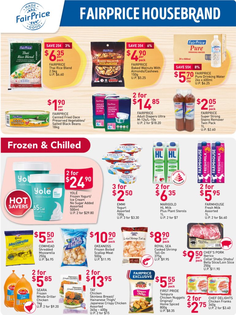 NTUC FairPrice Singapore Your Weekly Saver Promotions 3-9 Sep 2020 | Why Not Deals 2