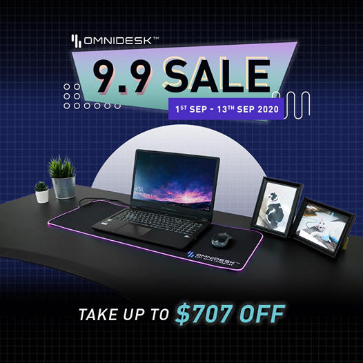 Omnidesk Singapore Is Having A 9.9 Sale Up To $707 Off Promotion ends 13 Sep 2020 | Why Not Deals
