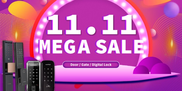 11.11 Mega Sale promotion for Door, Gate and Digital Locks