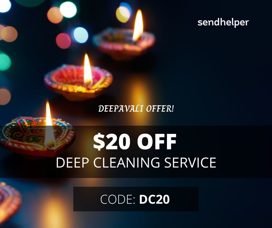 DEEPAVALI OFFER: $20 OFF DEEP CLEANING SERVICE | Why Not Deals 1