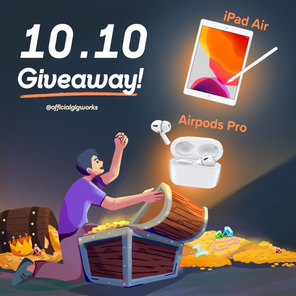 Gigworks 10.10 Giveaway! | Why Not Deals 1