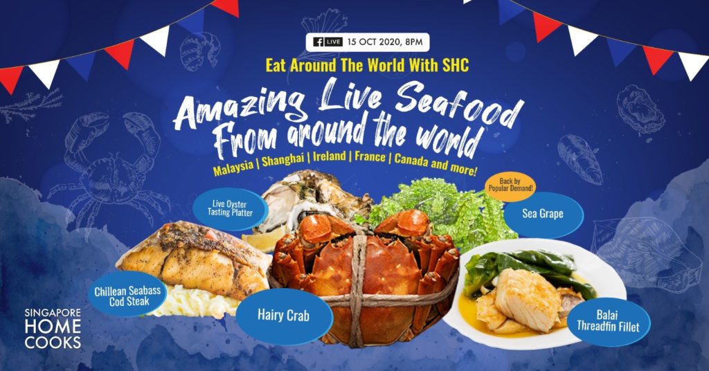 Singapore Home Cooks present Amazing Seafood Feast from Around the World - 3kg hybrid grouper | Why Not Deals