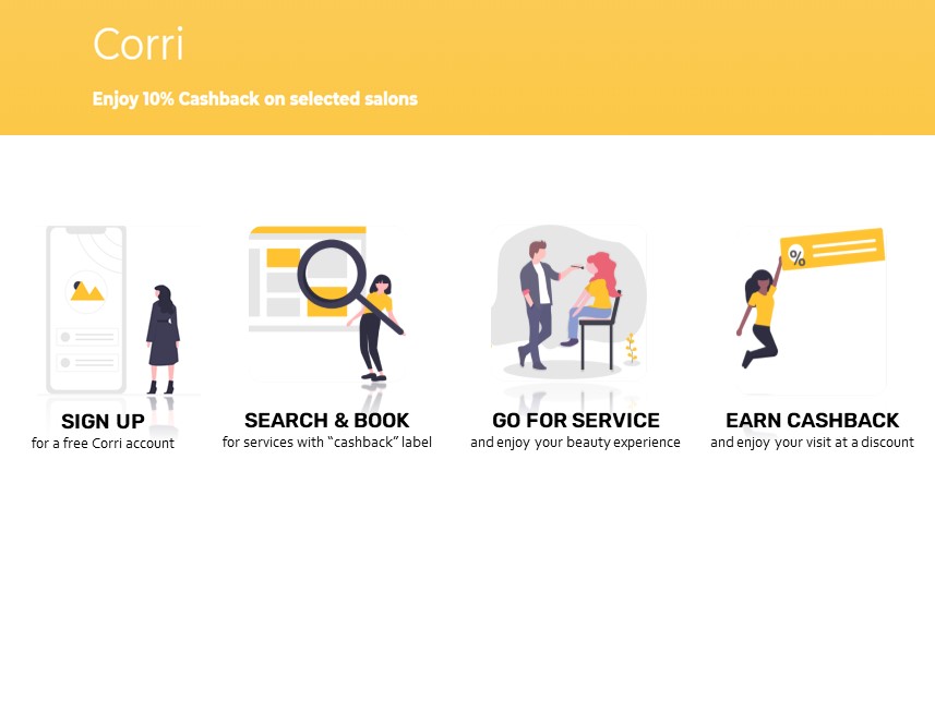 Corri.Sg Cashback Promotion for Beauty Services! | Why Not Deals 1
