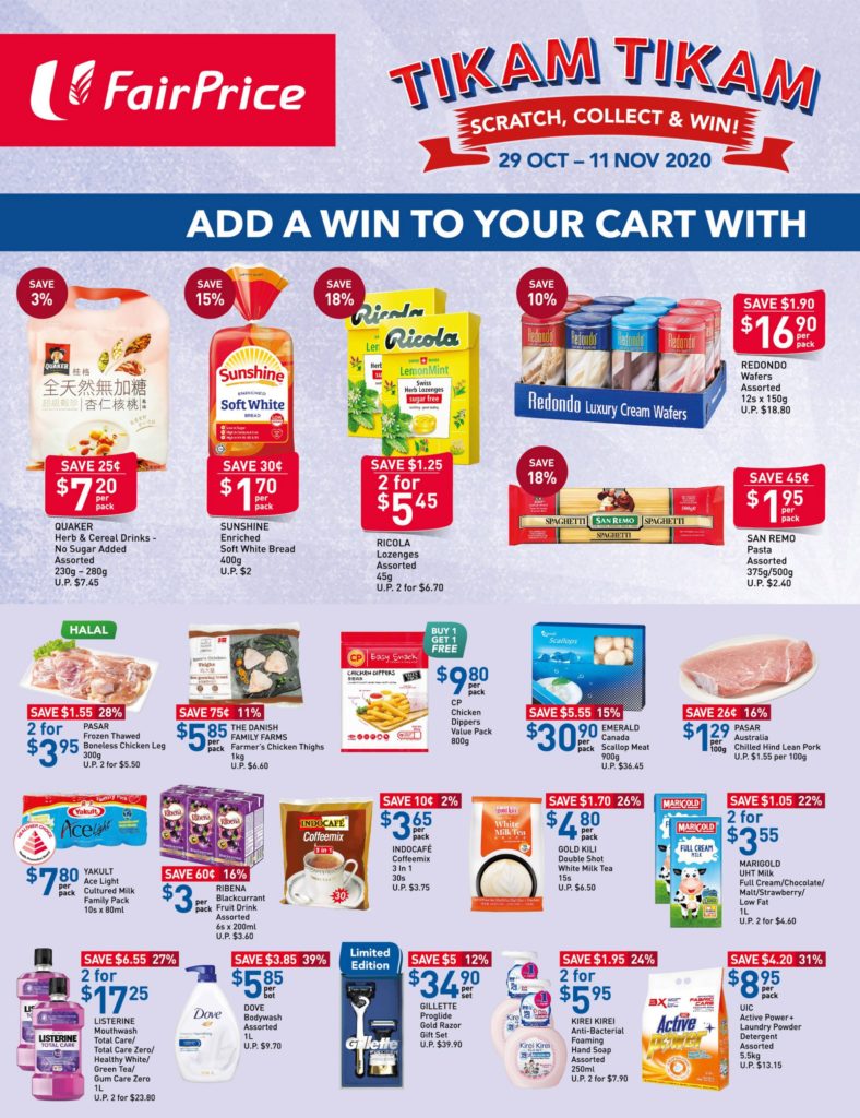 NTUC FairPrice Singapore Your Weekly Saver Promotions 29 Oct - 4 Nov 2020 | Why Not Deals 9
