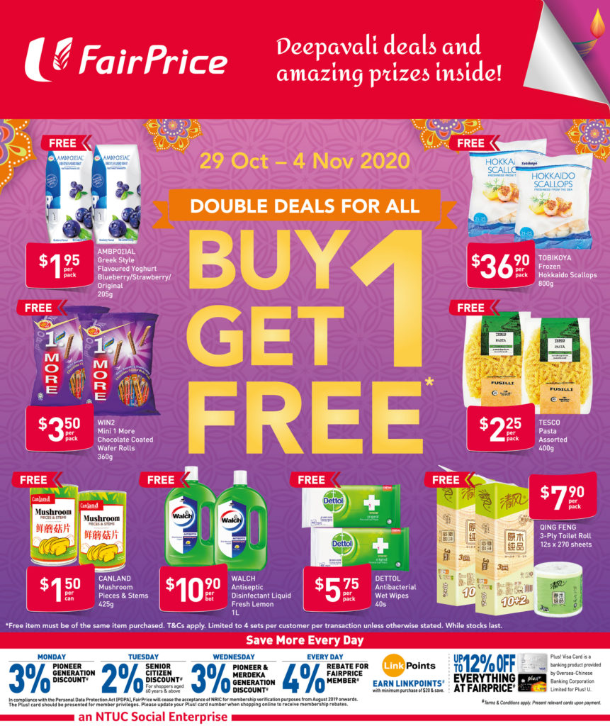 NTUC FairPrice Singapore Your Weekly Saver Promotions 29 Oct - 4 Nov 2020 | Why Not Deals 6