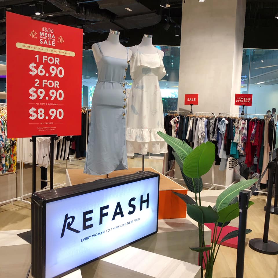 Refash Singapore 10.10 Thrift Store Mega Sale Up To 70% Off Promotion 9-11 Oct 2020 | Why Not Deals 3