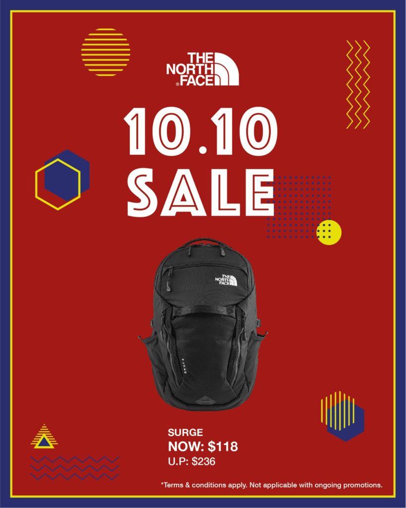 The North Face Singapore 10.10 Exclusive Up To 60% Off Promotion ends 25 Oct 2020 | Why Not Deals 5