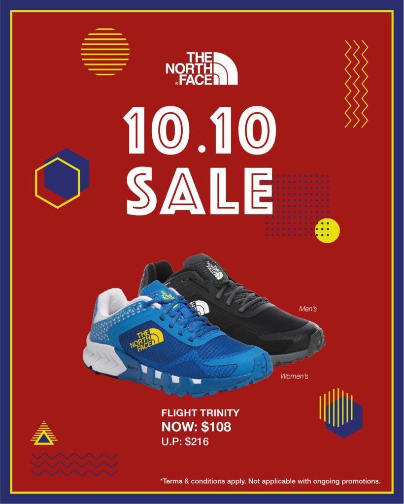 The North Face Singapore 10.10 Exclusive Up To 60% Off Promotion ends 25 Oct 2020 | Why Not Deals