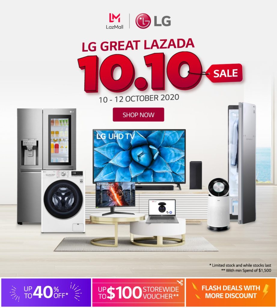 Guide to LG's 10.10 Sale on Lazada and Shopee store | Why Not Deals 1