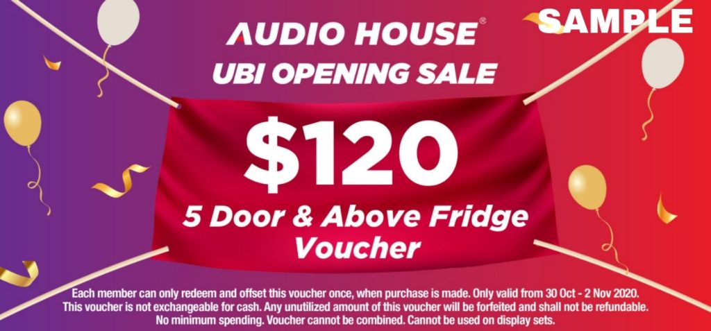 Audio House Ubi Opening Members' Exclusive Sale, 4 Days Only! | Why Not Deals 2