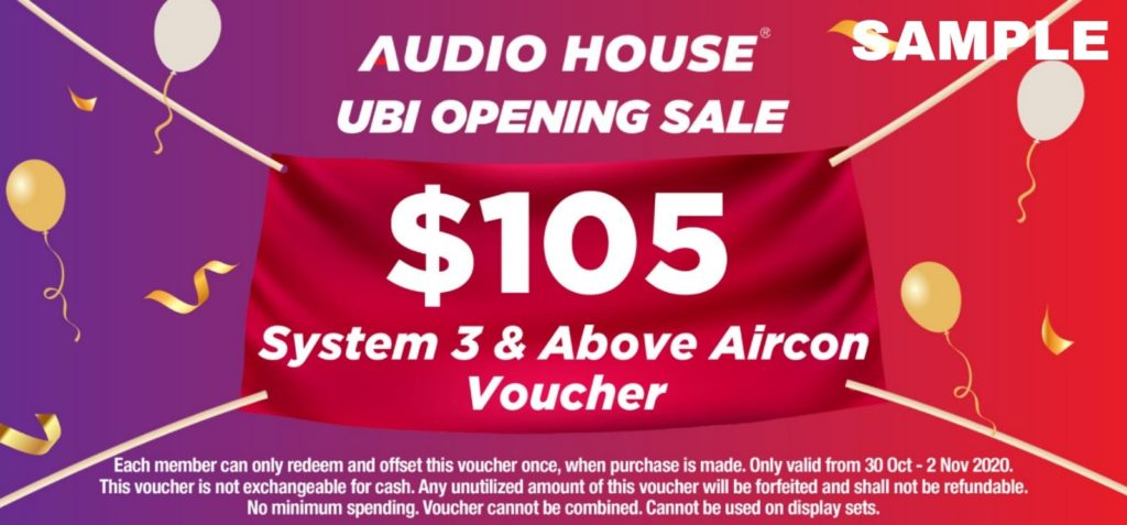 Audio House Ubi Opening Members' Exclusive Sale, 4 Days Only! | Why Not Deals 1