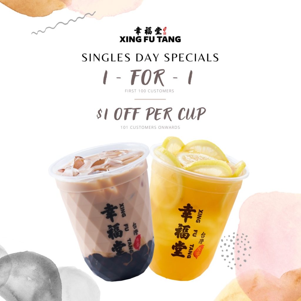 Xing Fu Tang Singapore 11.11 Special 1-for-1 Promotion | Why Not Deals