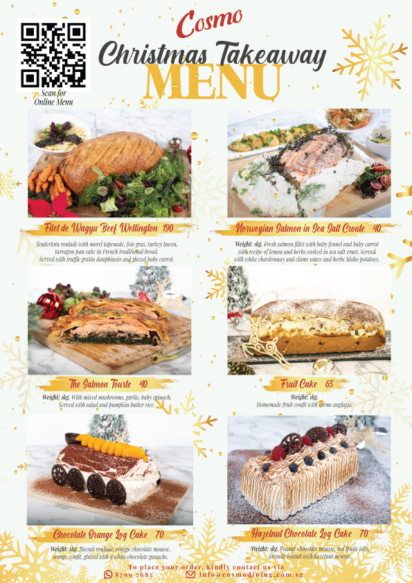 Cosmo - Christmas Takeaway Menu | Why Not Deals 2