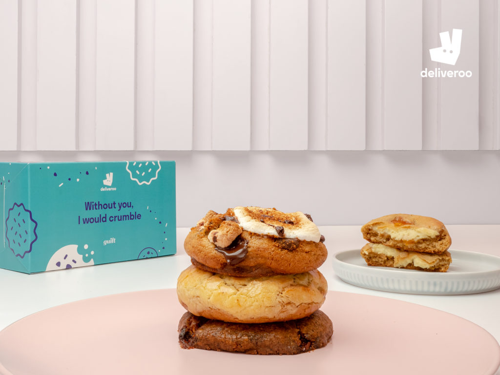 Sweeten up National Cookie Day with an exclusive gift set from Deliveroo and Guilt | Why Not Deals 1