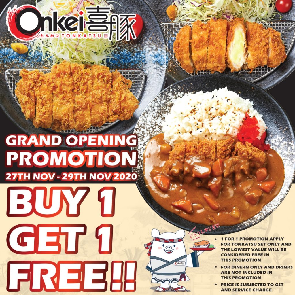 Onkei Grand Opening 1-1 Promotion | Why Not Deals 1