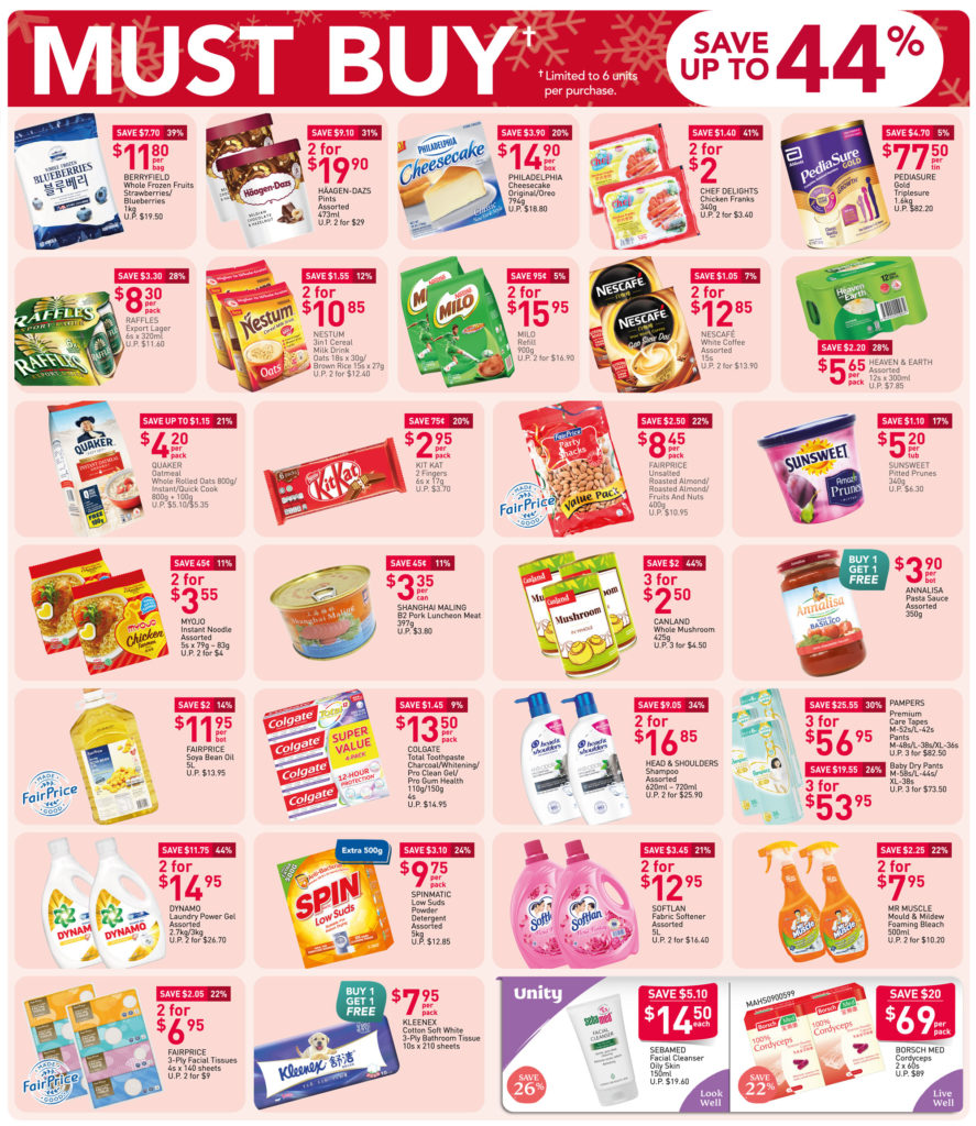 NTUC FairPrice Singapore Your Weekly Saver Promotions 26 Nov - 2 Dec 2020 | Why Not Deals