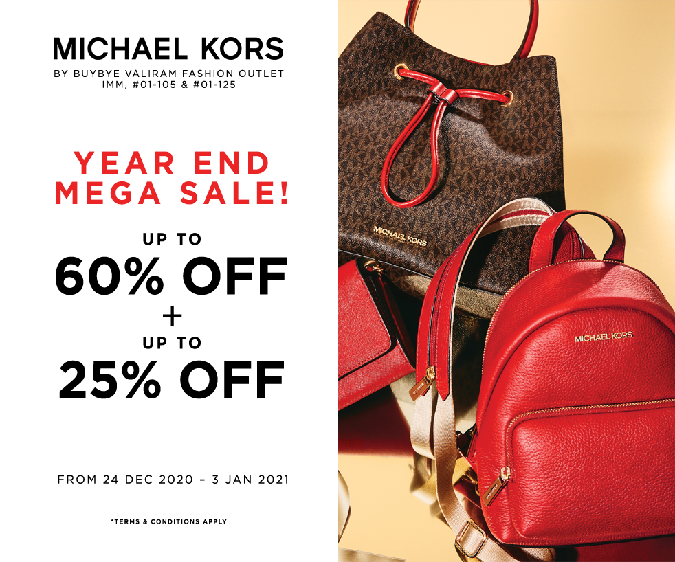 Michael Kors Year End Mega Sale! Storewide Up to 60% + Up to 25% Off! | Why Not Deals 1