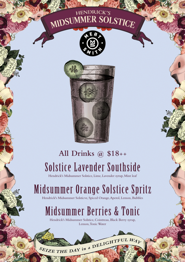 Indulge in floral magic with Hendrick’s Midsummer Solstice cocktails at your favourite watering hole | Why Not Deals 4