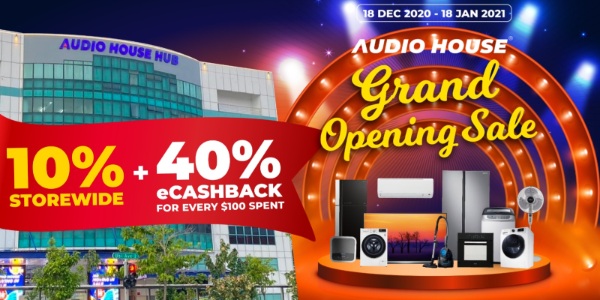 Audio House Grand Opening Sale