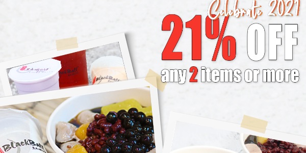 Blackball Singapore Celebrate 2021 – Get 21% OFF Promotion ends 4 Jan 2021