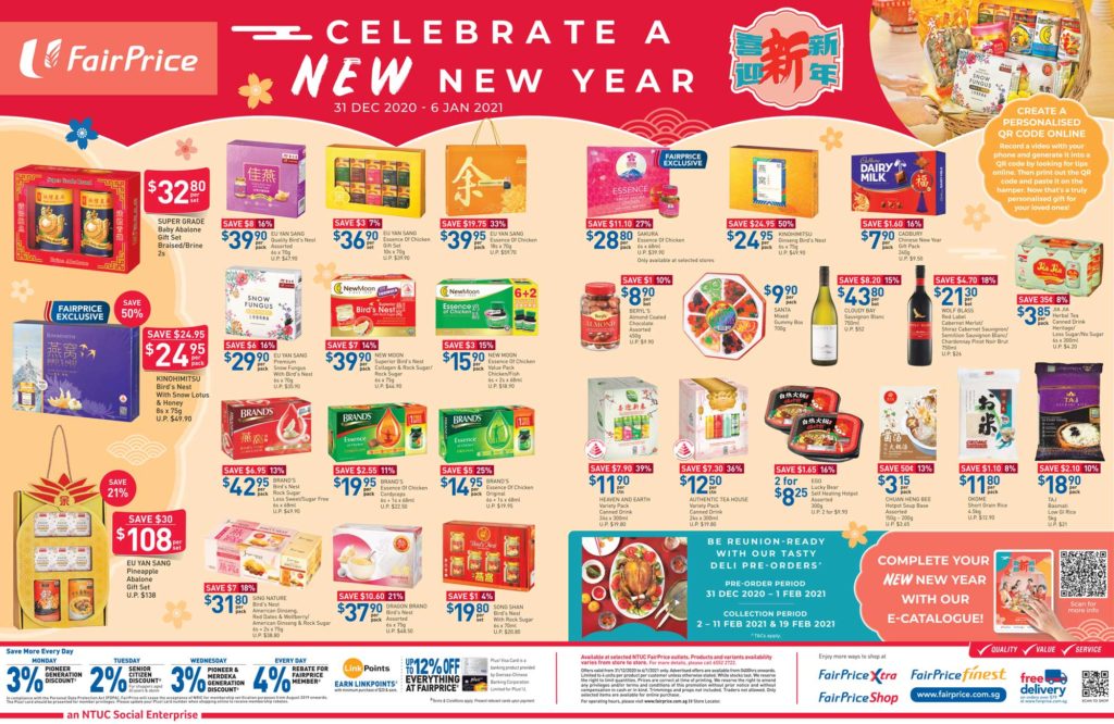 NTUC FairPrice Singapore Your Weekly Saver Promotion 31 Dec 2020 - 6 Jan 2021 | Why Not Deals 6