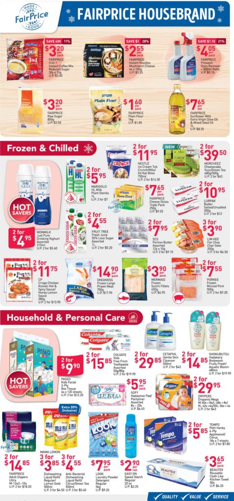 NTUC FairPrice Singapore Your Weekly Saver Promotions 3-9 Dec 2020 | Why Not Deals 3