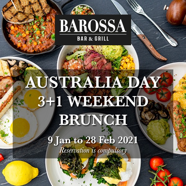 Enjoy a 3+1 Boozy Weekend Brunch with Mesmerising View of Sentosa at Barossa Bar & Grill | Why Not Deals