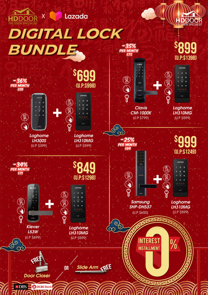 Chinese New Year Digital Lock Promotions & Sales 2021 | Why Not Deals