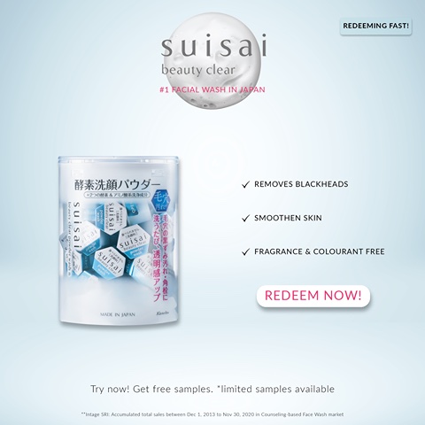 FREE suisai facial cleanser sample | Why Not Deals 1