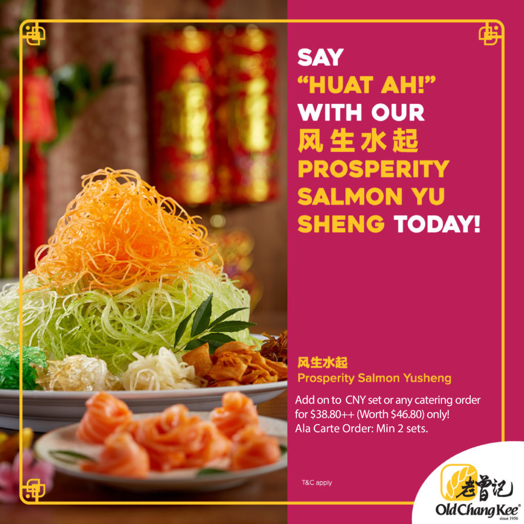 Old Chang Kee Singapore FREE Items of up to $65 for every CNY Catering Set ordered! (Savings up to 40%!) | Why Not Deals 4