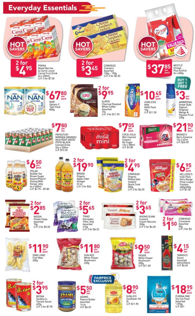 NTUC FairPrice Singapore Your Weekly Saver Promotions 14-20 Jan 2021 | Why Not Deals 2